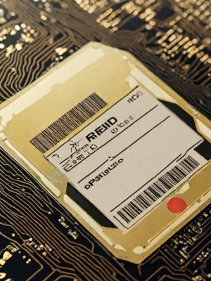 RFID (Radio Frequency Identification) labels contain a small RFID tag that can be read by an RFID reader. These tags use radio waves to communicate information, such as product information or tracking data, to a reader without requiring a physical connection.